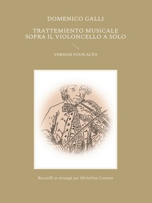 cover image of Trattemiento musicale sopra il violoncello a solo